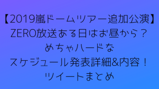 嵐追加公演